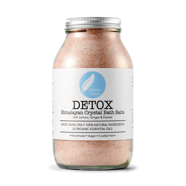 Corrine Taylor - Detox Himalayan Bath Salts - 600g Bottle - Ready Sweat Go