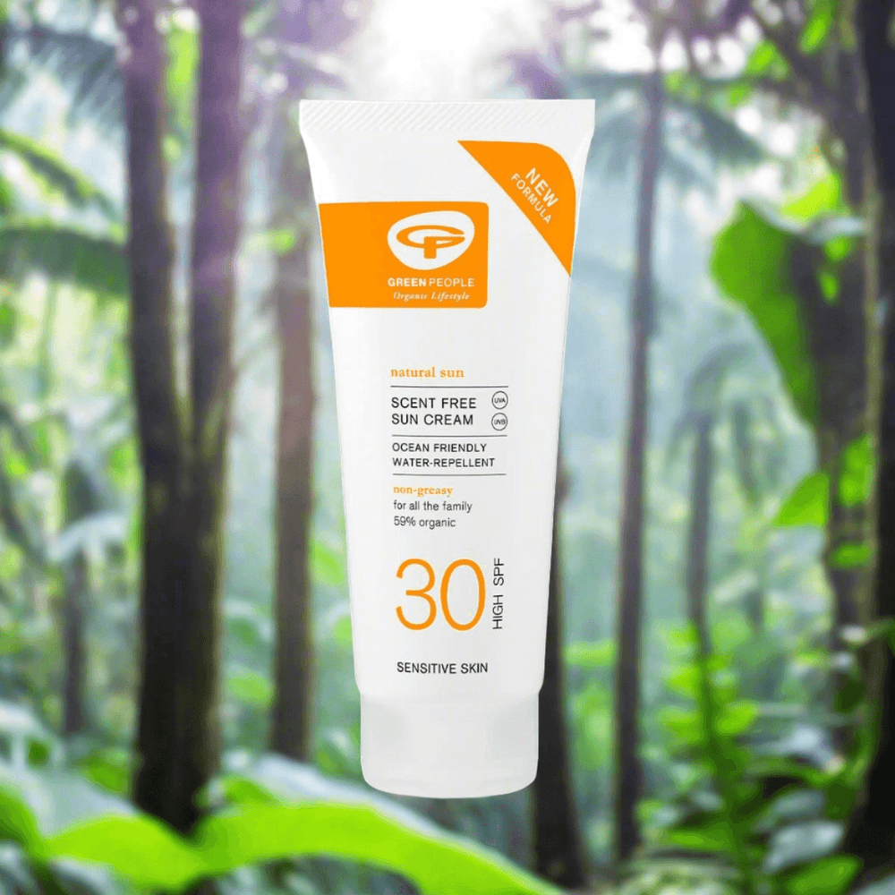 Green People - Scent Free Sun Cream - SPF30 - 200ml - Ready Sweat Go