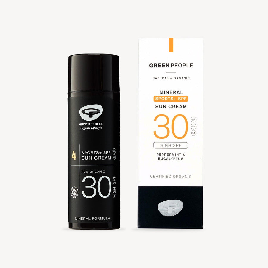Green People - Sports SPF30 Mineral Sunscreen - 50ml - Ready Sweat Go