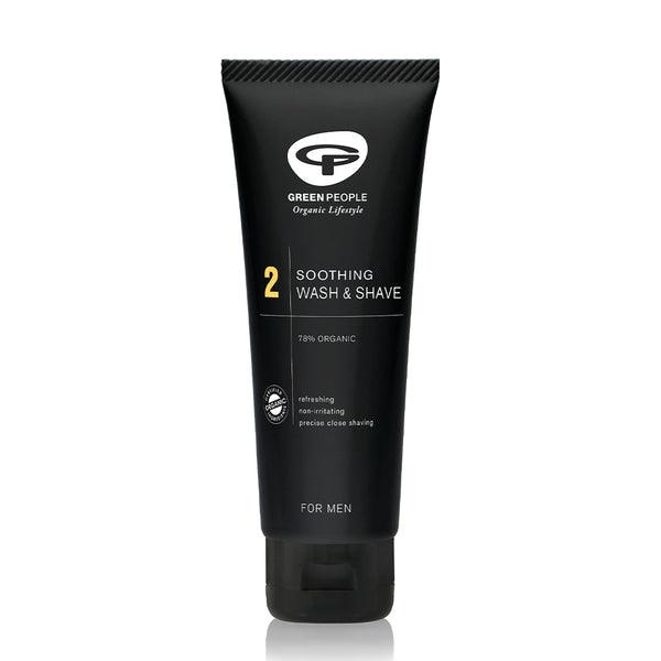 Green People - Gents No. 2 Face Wash & Shave Gel - 100ml - Ready Sweat Go