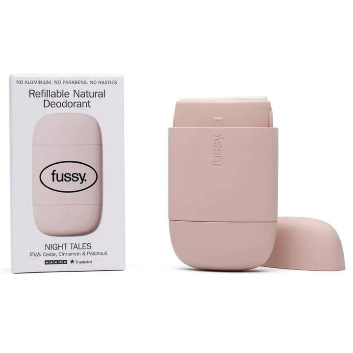 Fussy - Refillable Natural Deodorant - Starter Pack - Ready Sweat Go