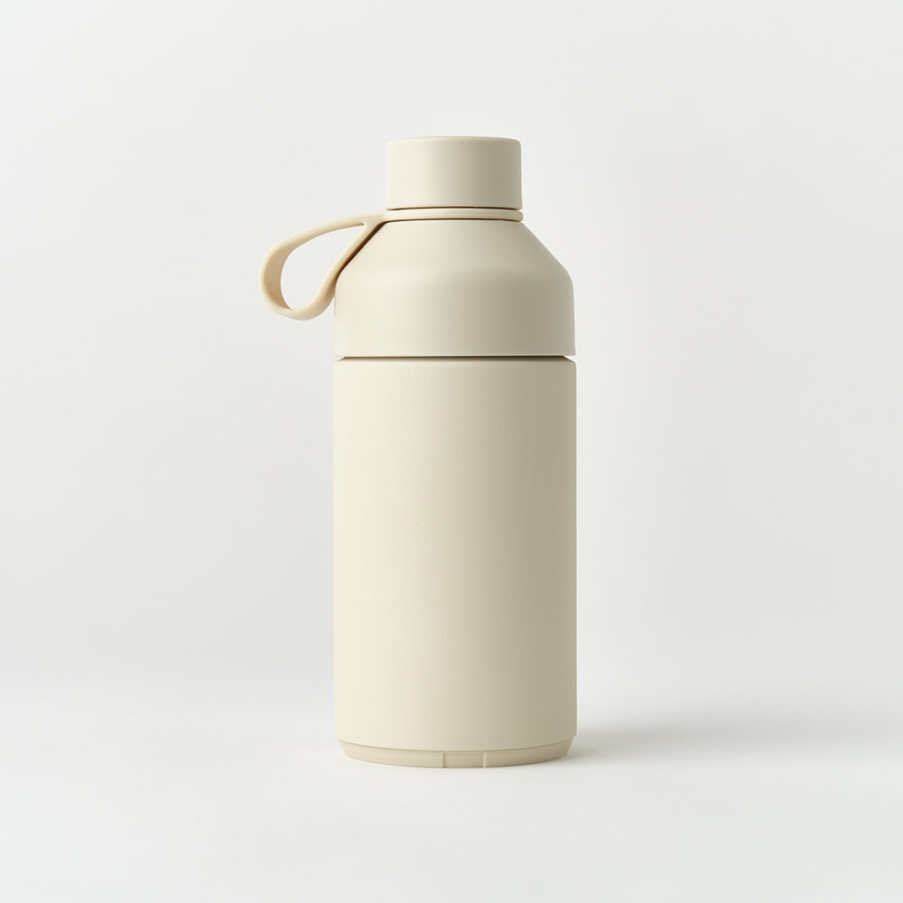 Ocean Bottle Original 750ml Sandstone Rear