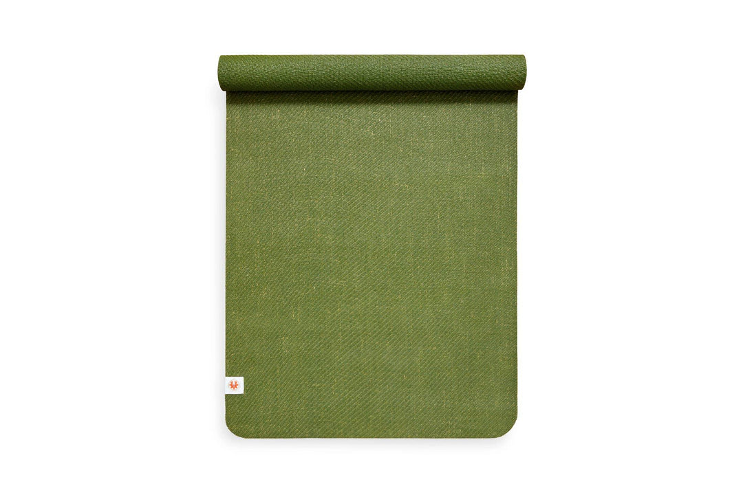 Complete Unity Yoga - CompleteGrip™ 2mm Mat - Eco-friendly Travel Mat - Forest Green - Ready Sweat Go