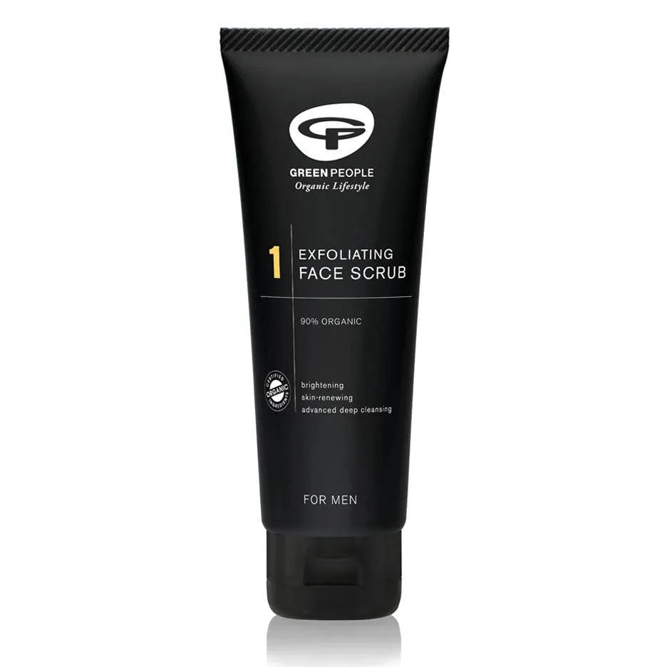 Green People - Gents No.1 Exfoliating Face Scrub - 100ml - Ready Sweat Go