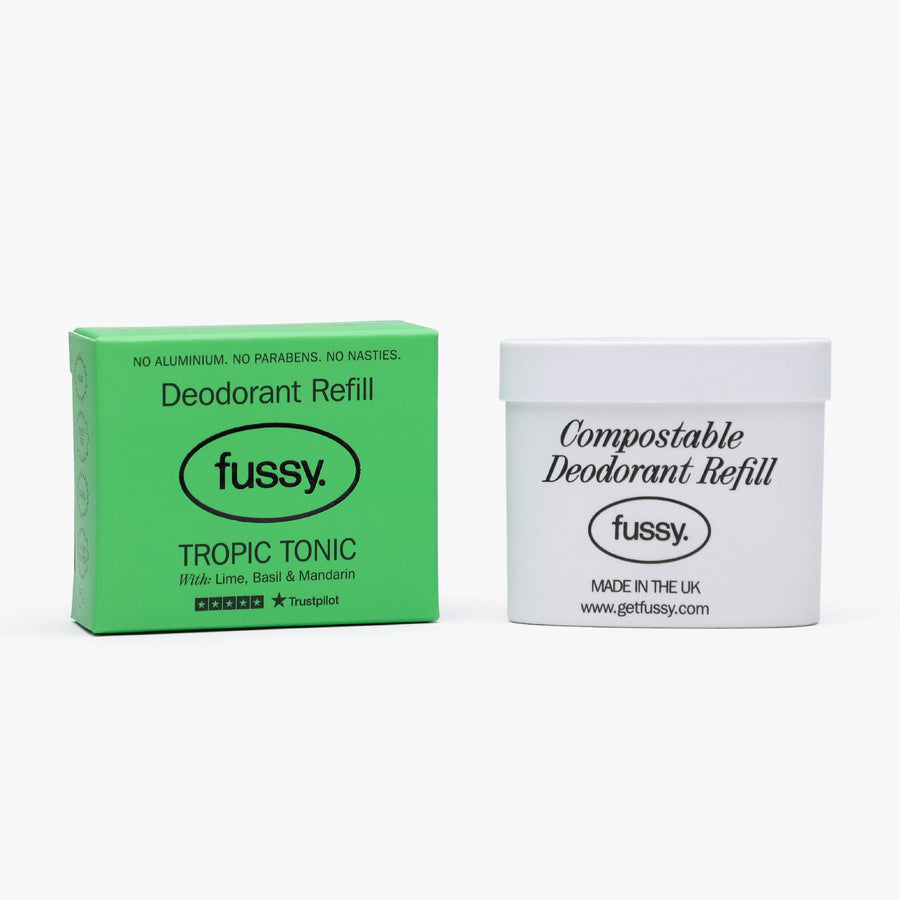 Fussy - Natural Deodorant Refill - Tropic Tonic - 40g - Ready Sweat Go