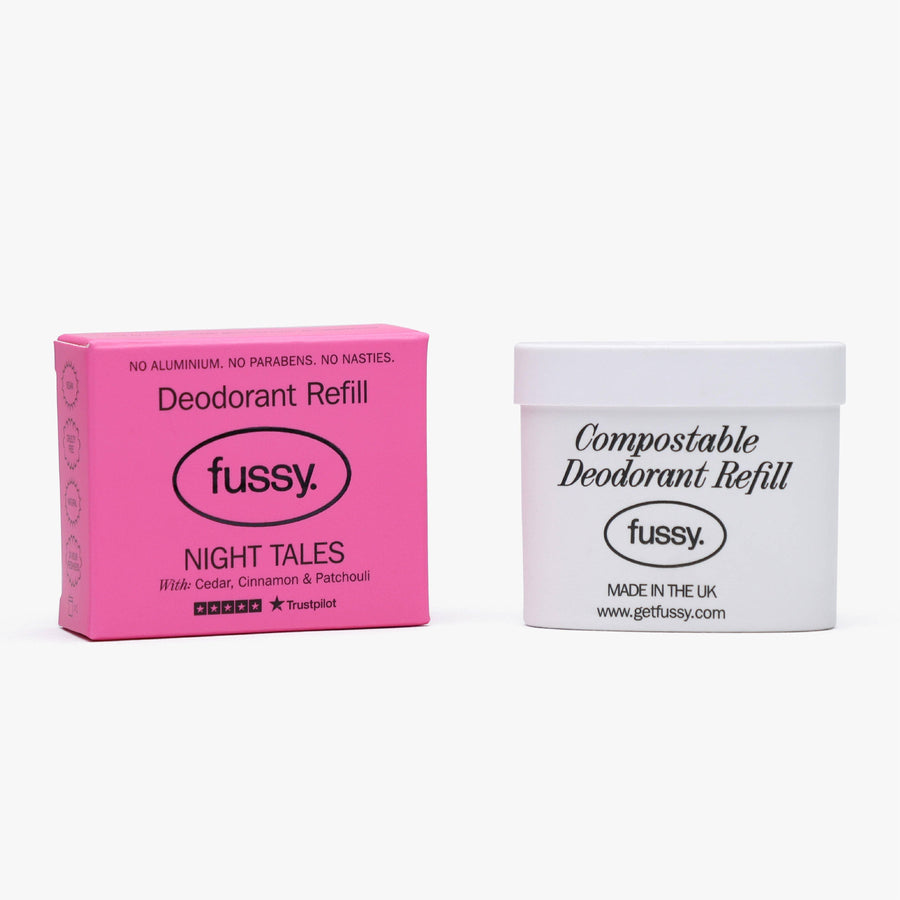 Fussy Natural Deodorant Refill - Night Tales - 40g - Ready Sweat Go